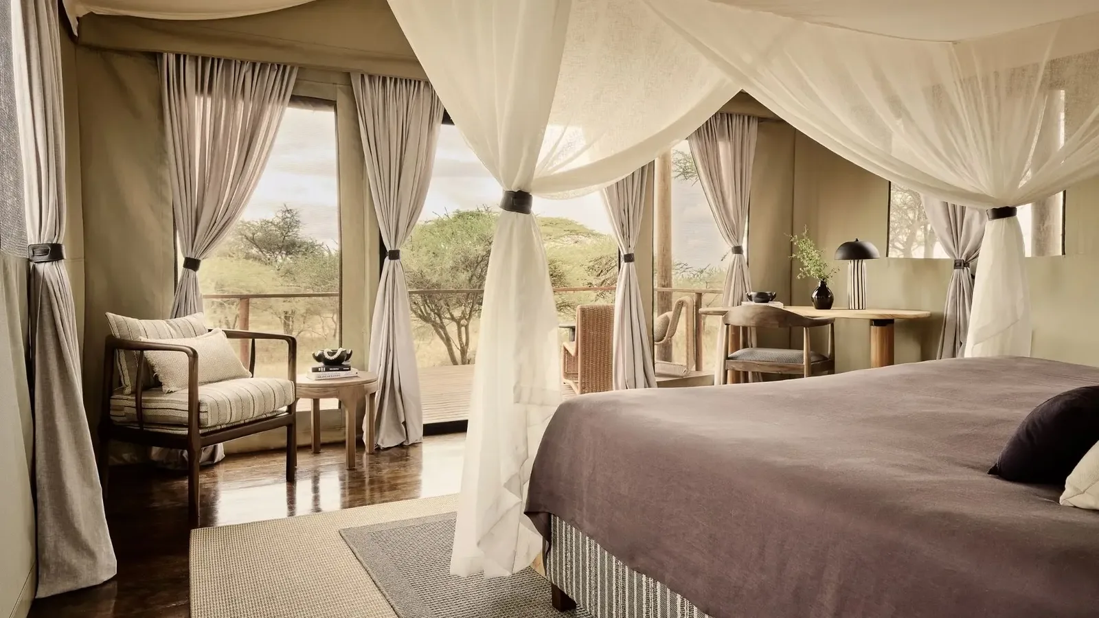 A&K Ngorongoro Crater Camp view 2