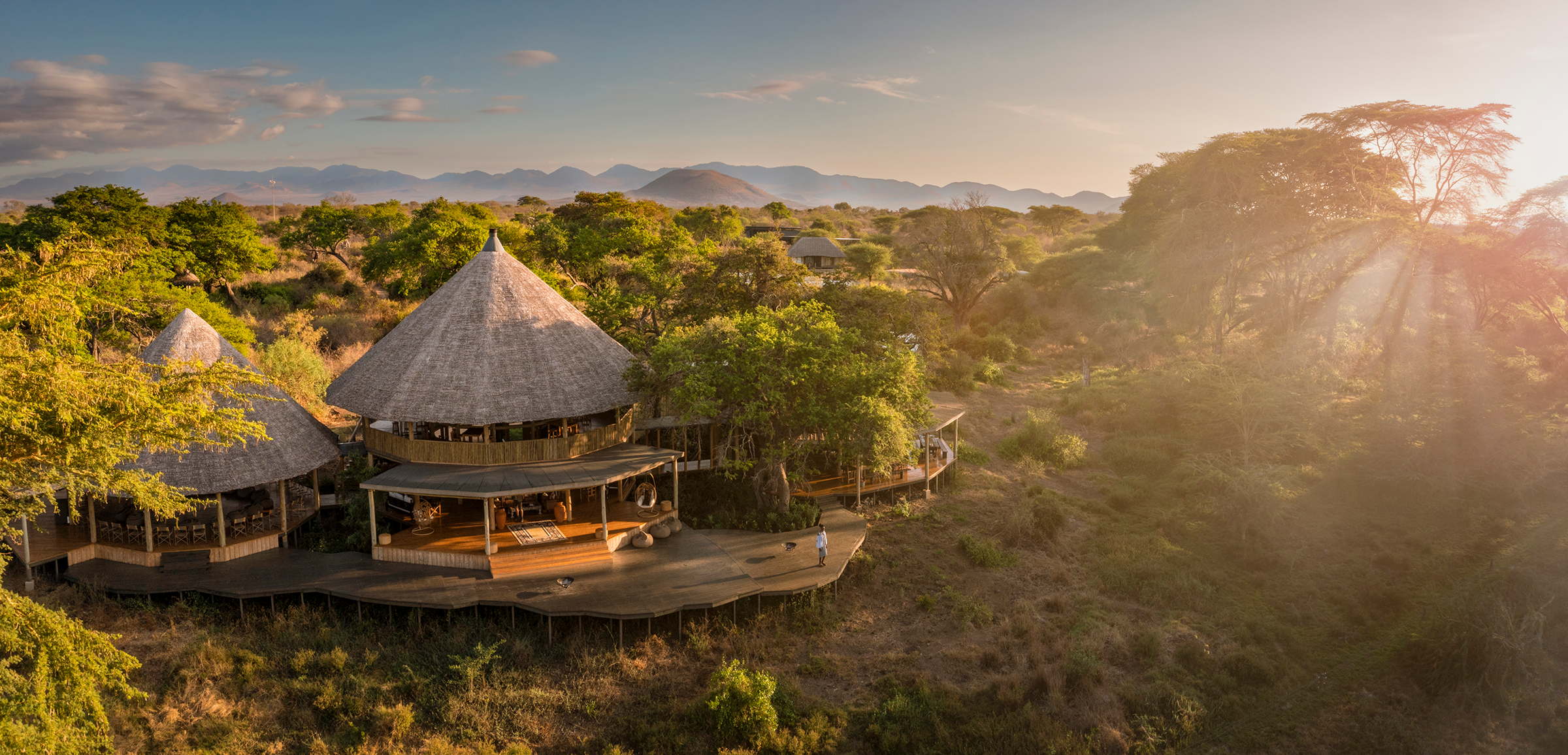 Chyulu Wilderness Camp view 2