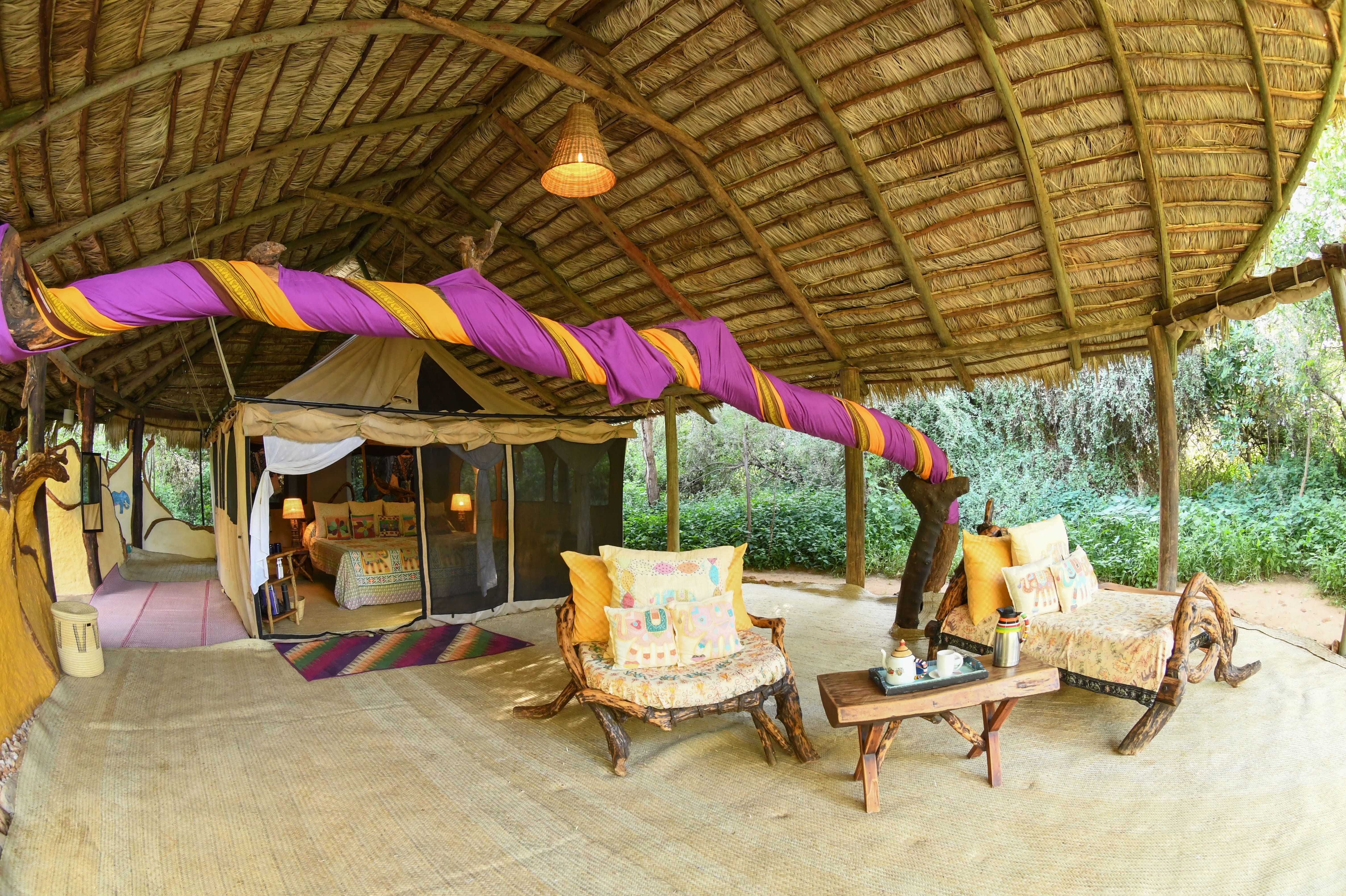 Elephant Watch Camp view 2