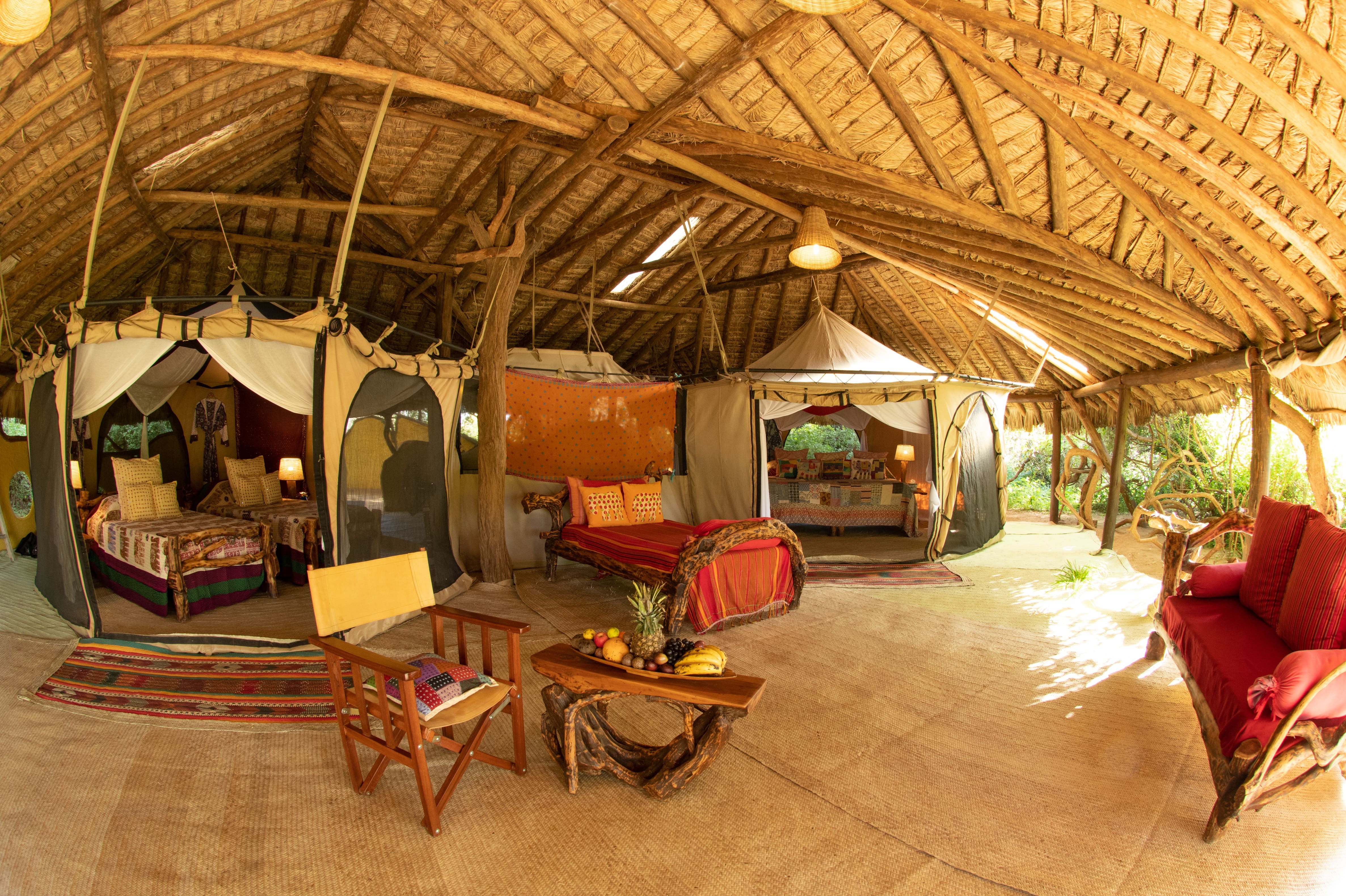 Elephant Watch Camp view 3