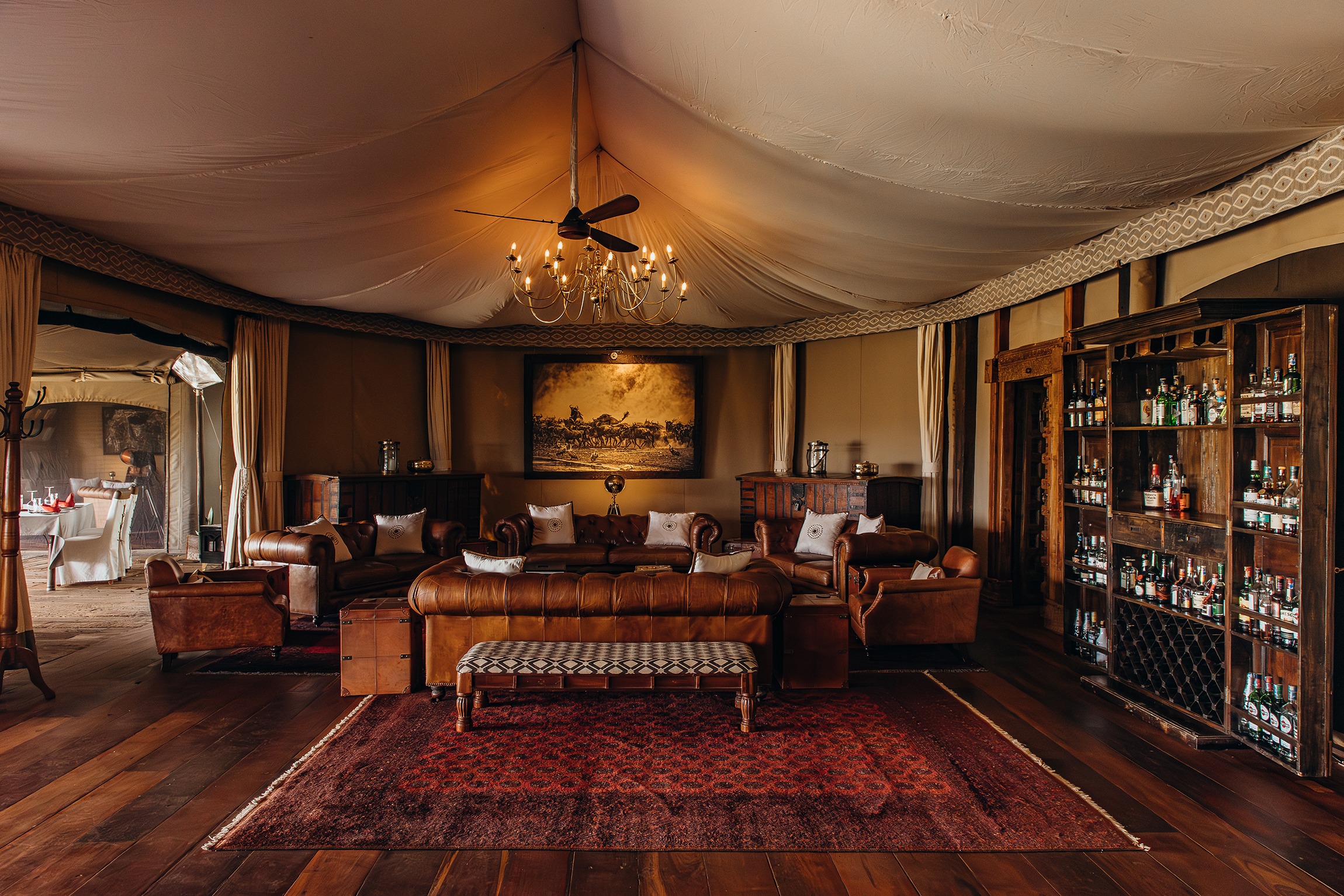 Mara Plains Camp view 3