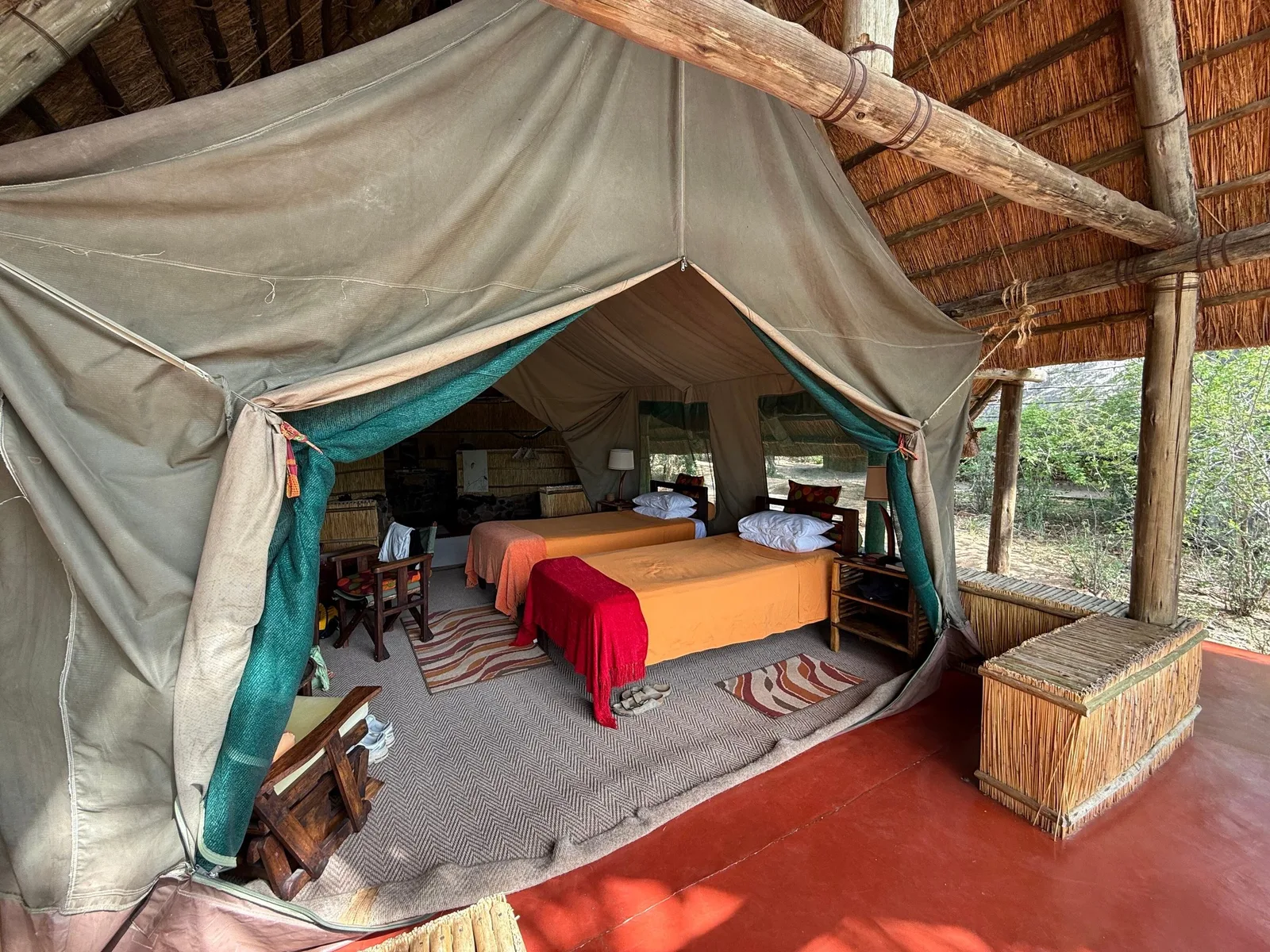 Mwagusi Safari Camp view 2