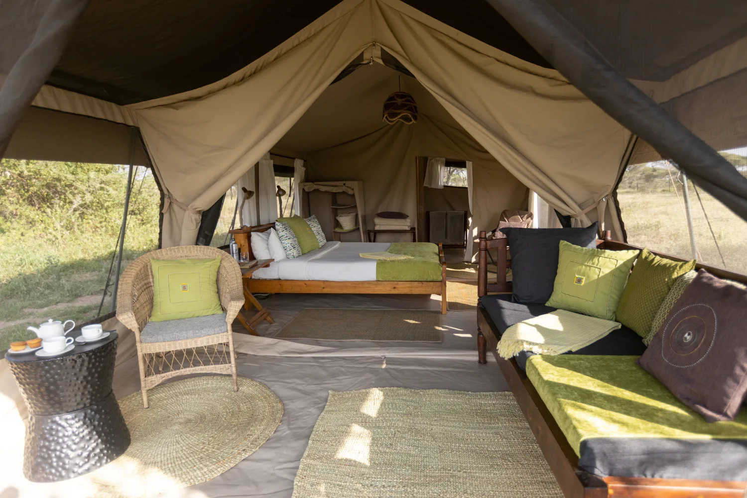 Ndutu Wilderness Camp view 2