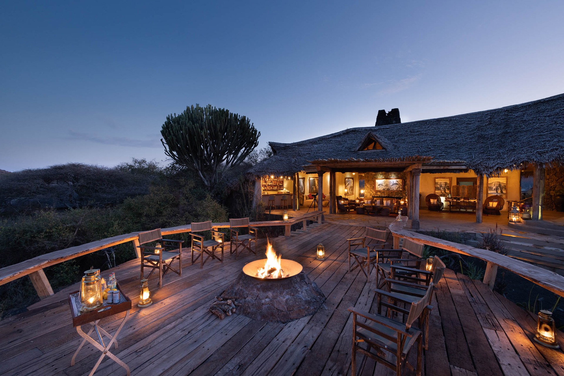 ol Donyo Lodge view 2