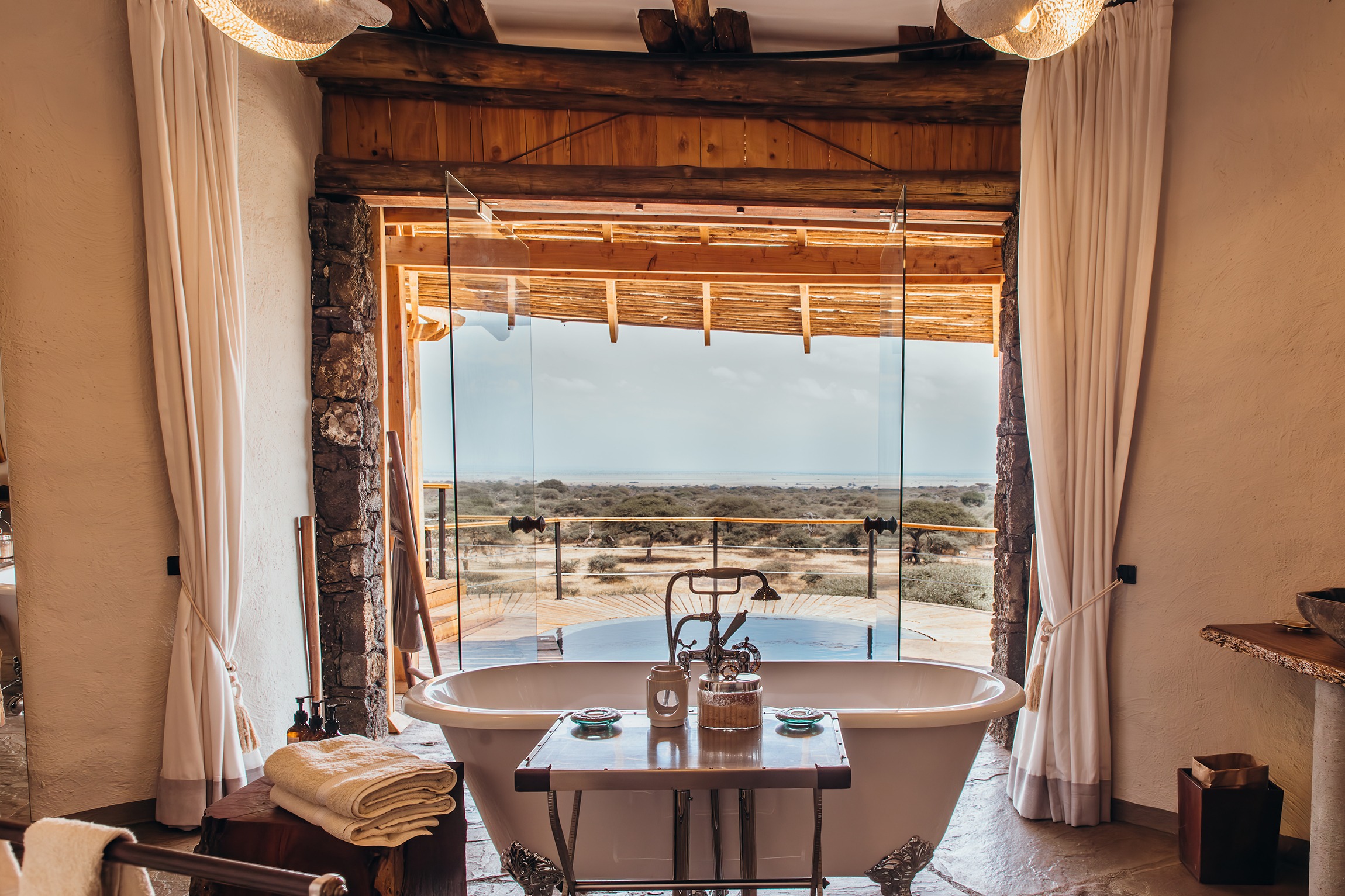 ol Donyo Lodge view 3