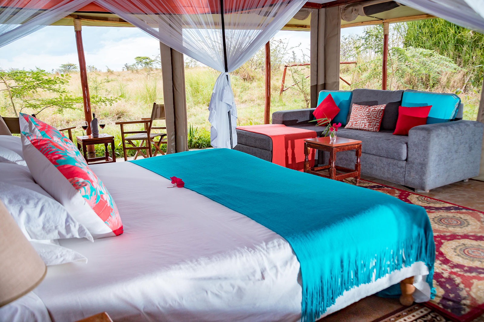 Zebra Plains Mara Camp view 3